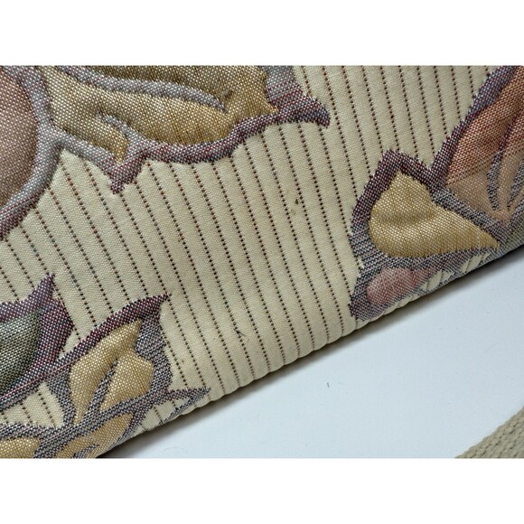 Vintage Fiona Made In Italy Floral Quilted Clutch Shoulder Bag - Picture 6 of 6